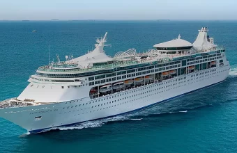 enchantment of the seas exterior aerial view